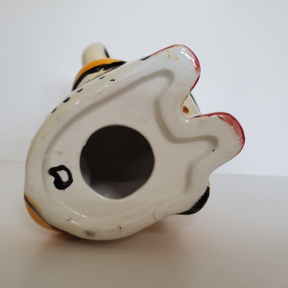 UNIQUE * Handmade Ceramic Cute Kitschy Colourful Monkey Figurine Hobby Pottery - Picture 8 of 8